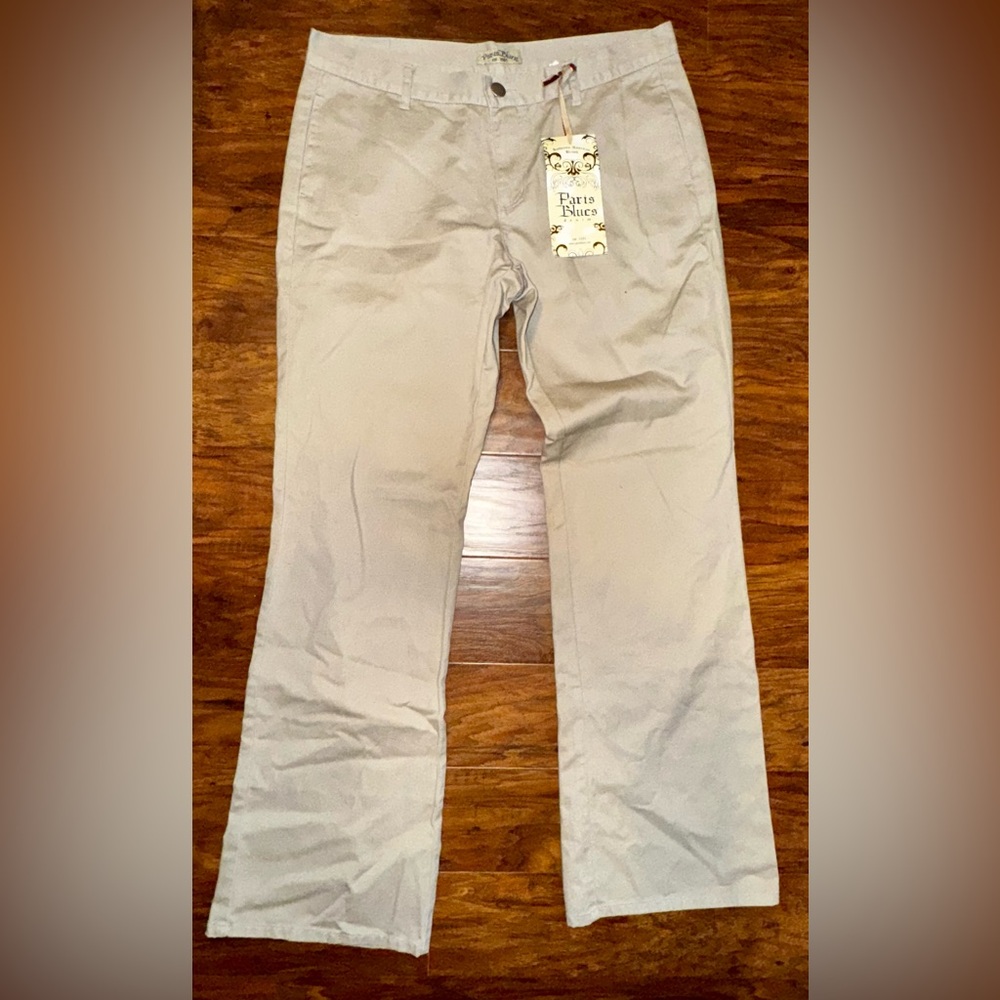NWT - Paris Blues Wide Leg School Uniform Khaki - 13